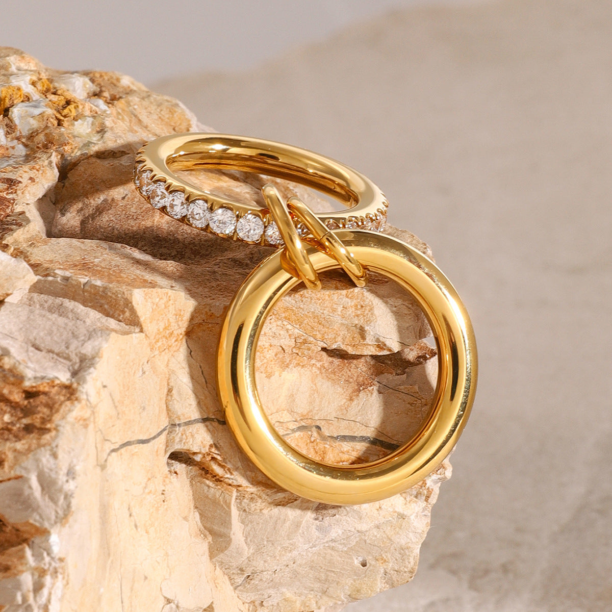 Pavé Sonny Stacked Ring