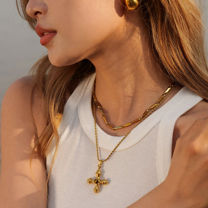Vintage Celtic Cross Necklace