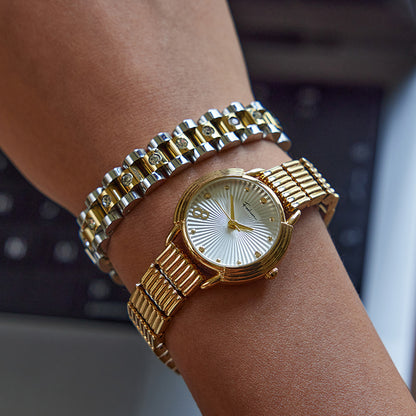 Watch-Inspired Link Bracelet