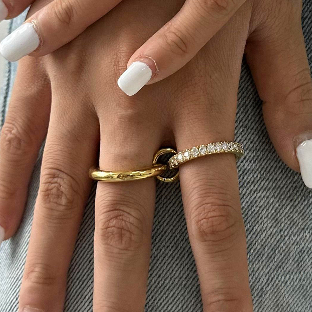 Pavé Sonny Stacked Ring