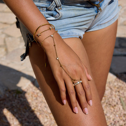 Unique Pavé Ring