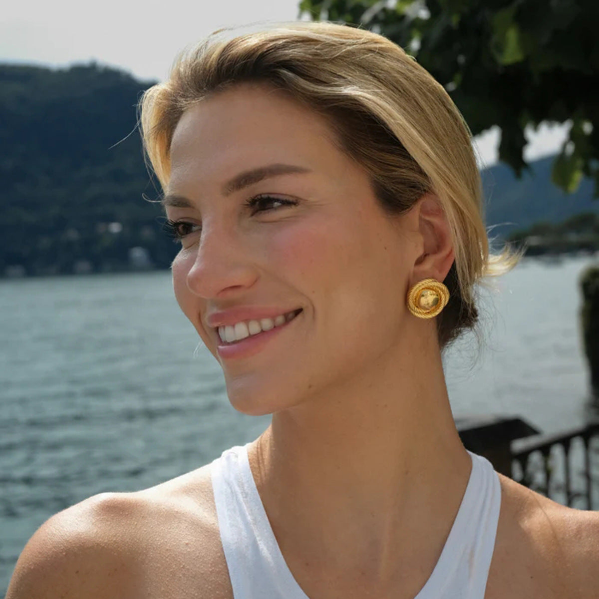 Golden Tide Earrings
