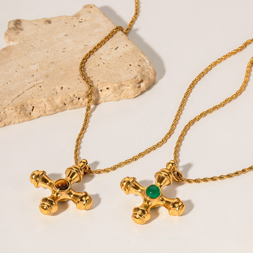 Vintage Celtic Cross Necklace