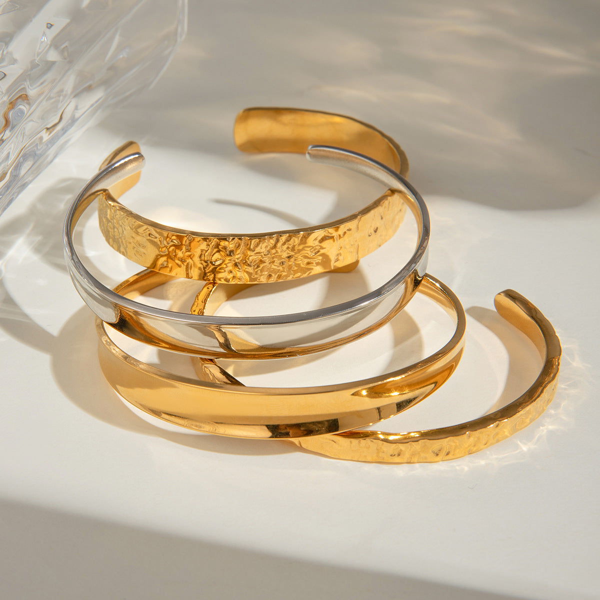 Textured Cuff Bracelet