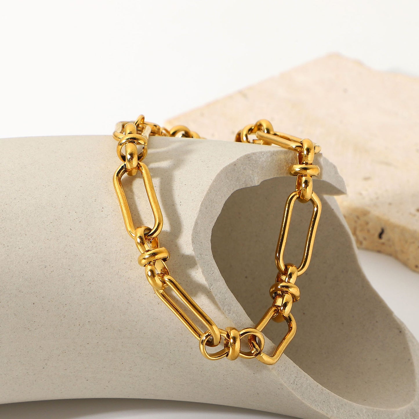 Interlocking Chain Bracelet