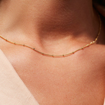 Dainty Station Necklace