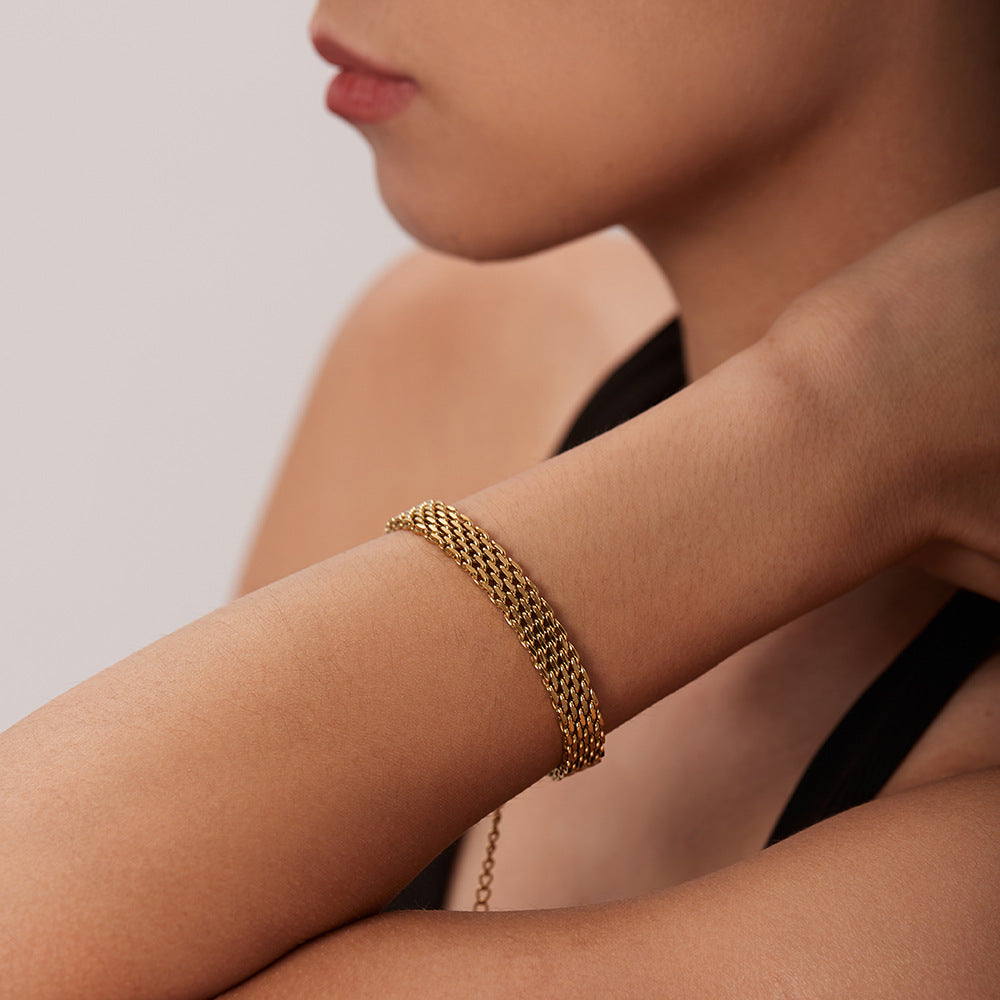 Elegant Woven Bracelet