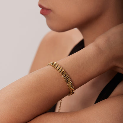 Elegant Woven Bracelet