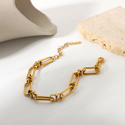 Interlocking Chain Bracelet
