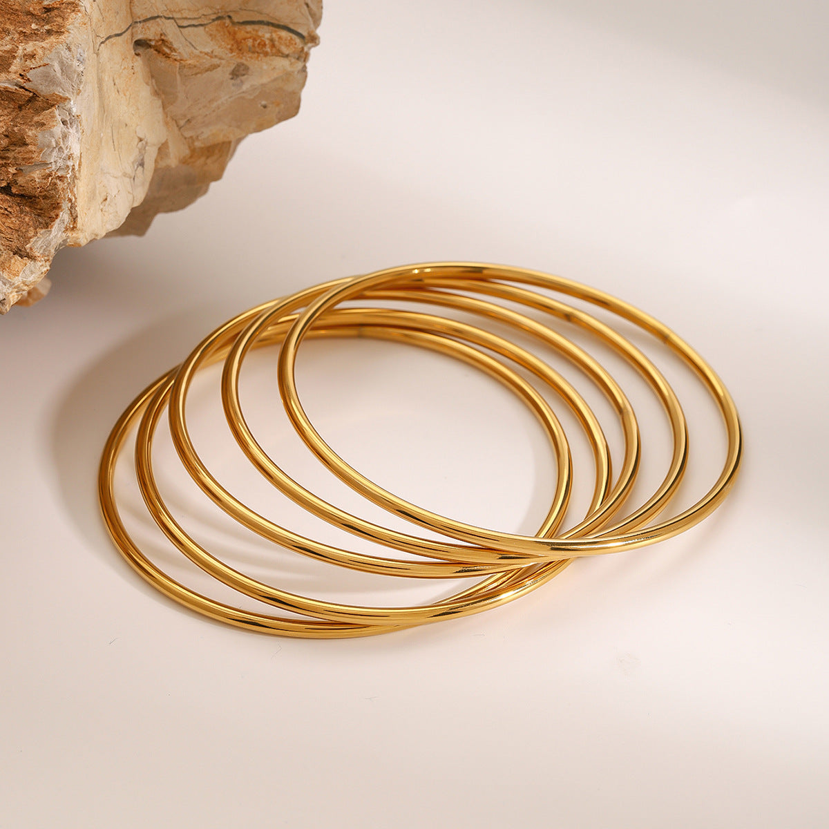 Minimalist Stackable Bangles