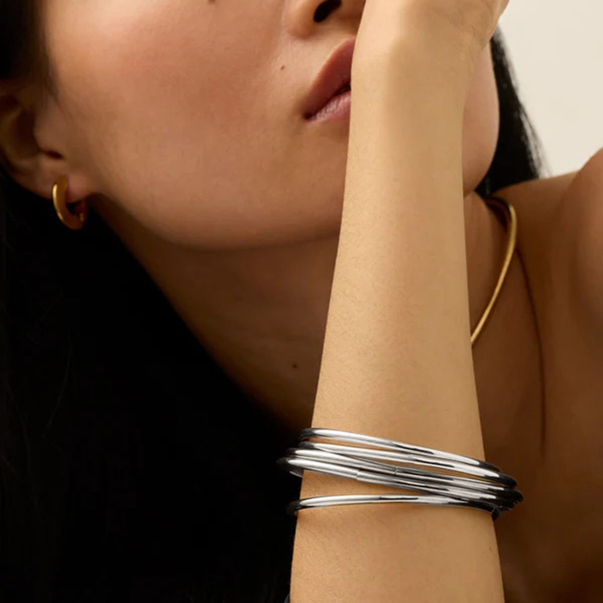 Minimalist Stackable Bangles