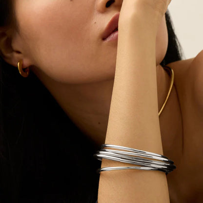 Minimalist Stackable Bangles