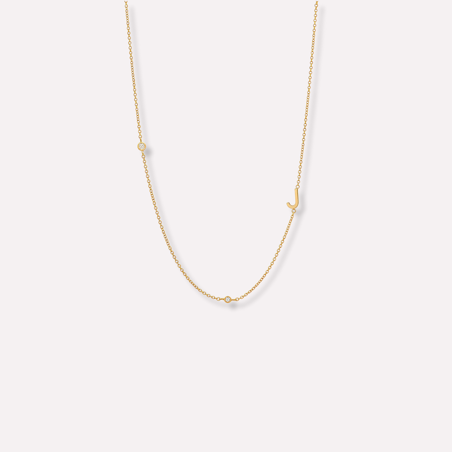 Letter Gemstone Choker
