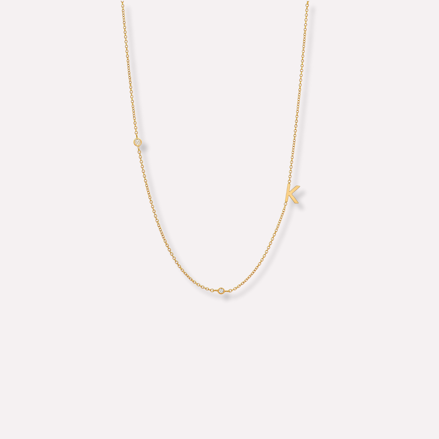 Letter Gemstone Choker