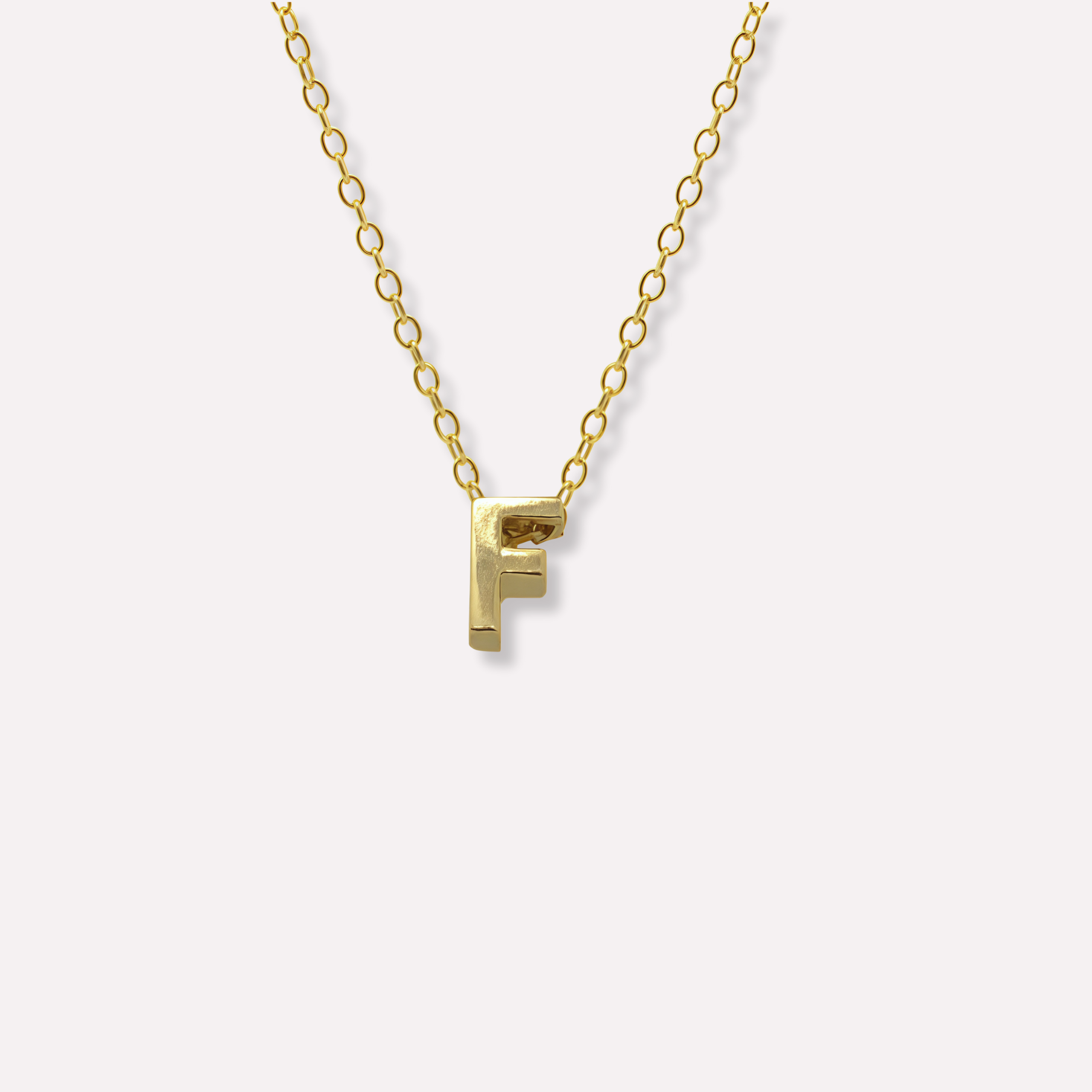 Bold Letter Necklace