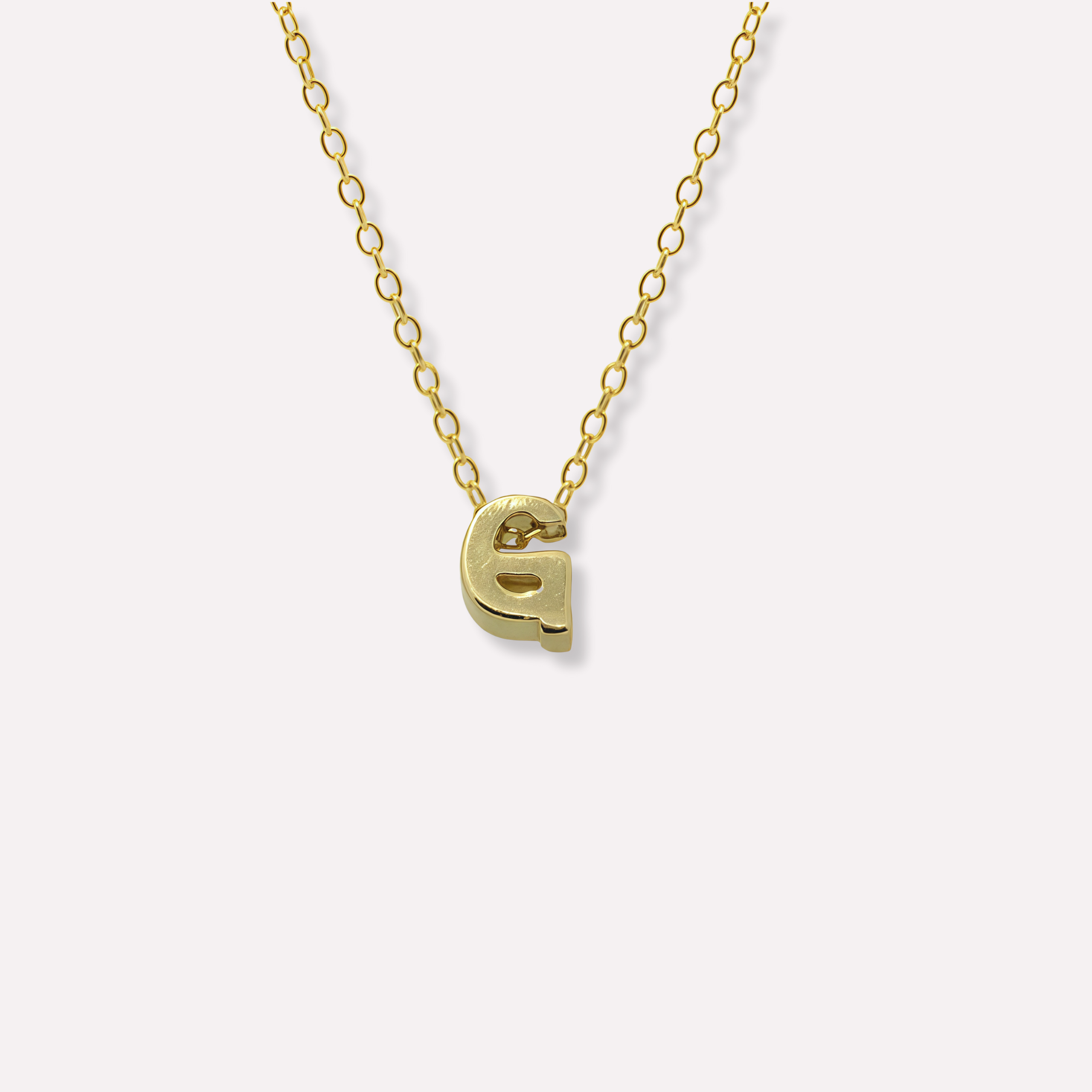 Bold Letter Necklace