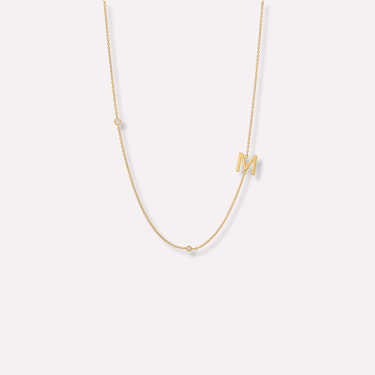 Letter Gemstone Choker