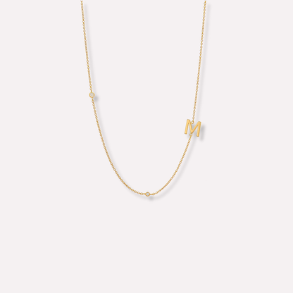 Letter Gemstone Choker