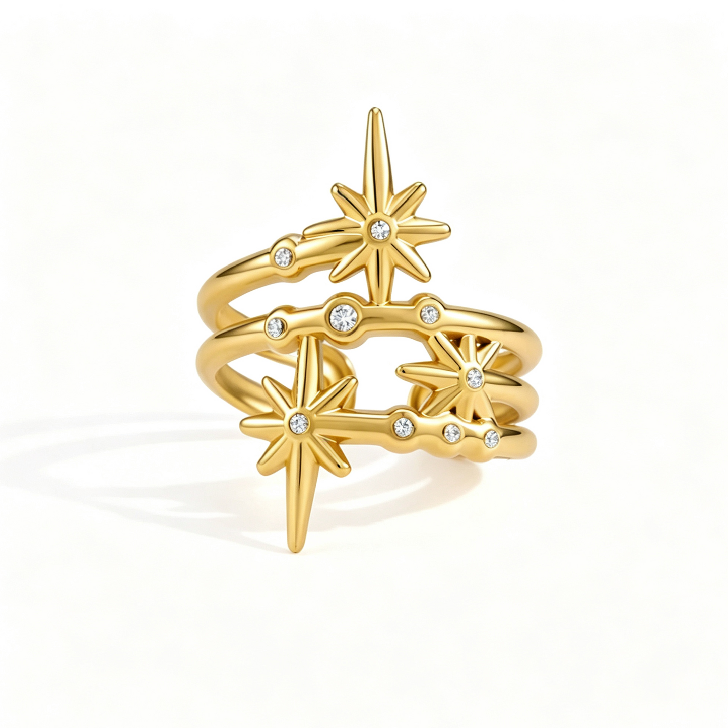 Starburst Open Ring