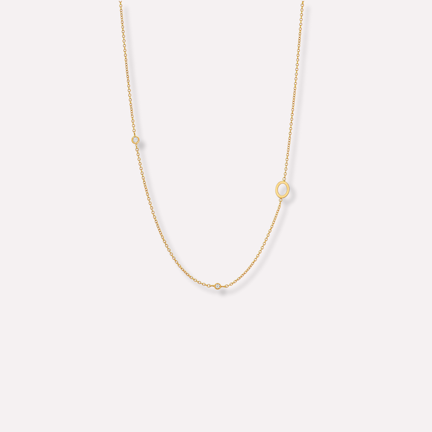 Letter Gemstone Choker