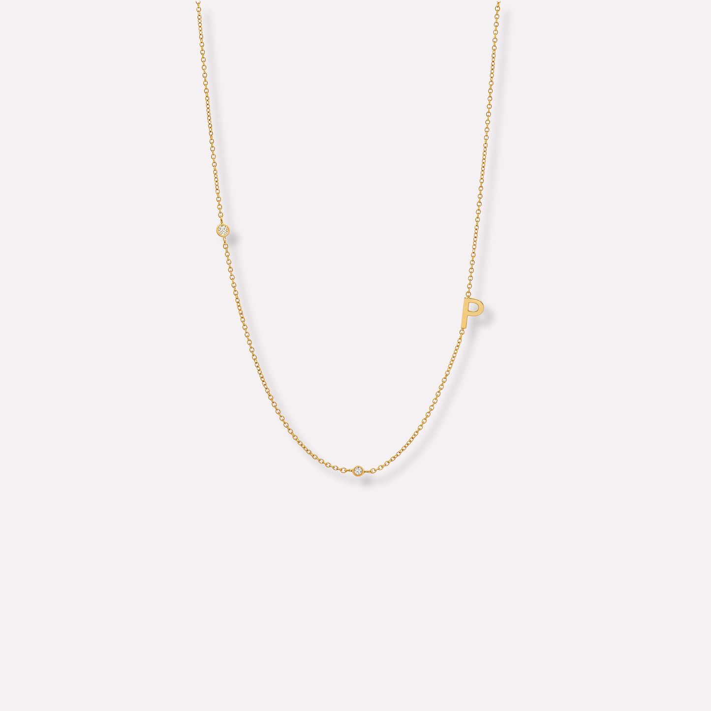Letter Gemstone Choker