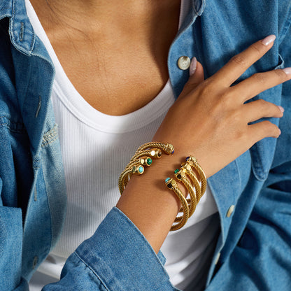 Twist Open Cuff Bracelet