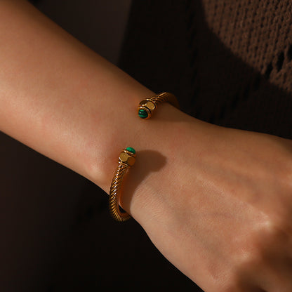 Twist Open Cuff Bracelet