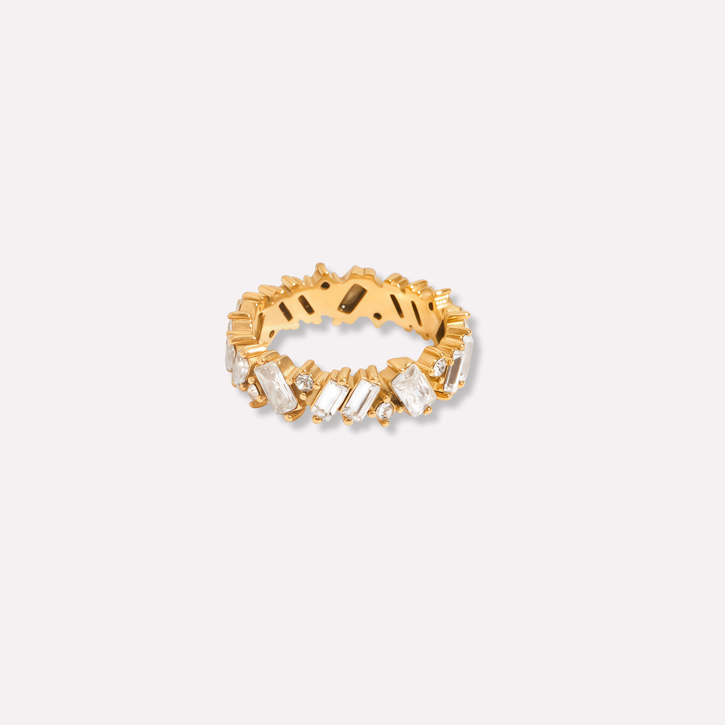 Unique Pavé Ring
