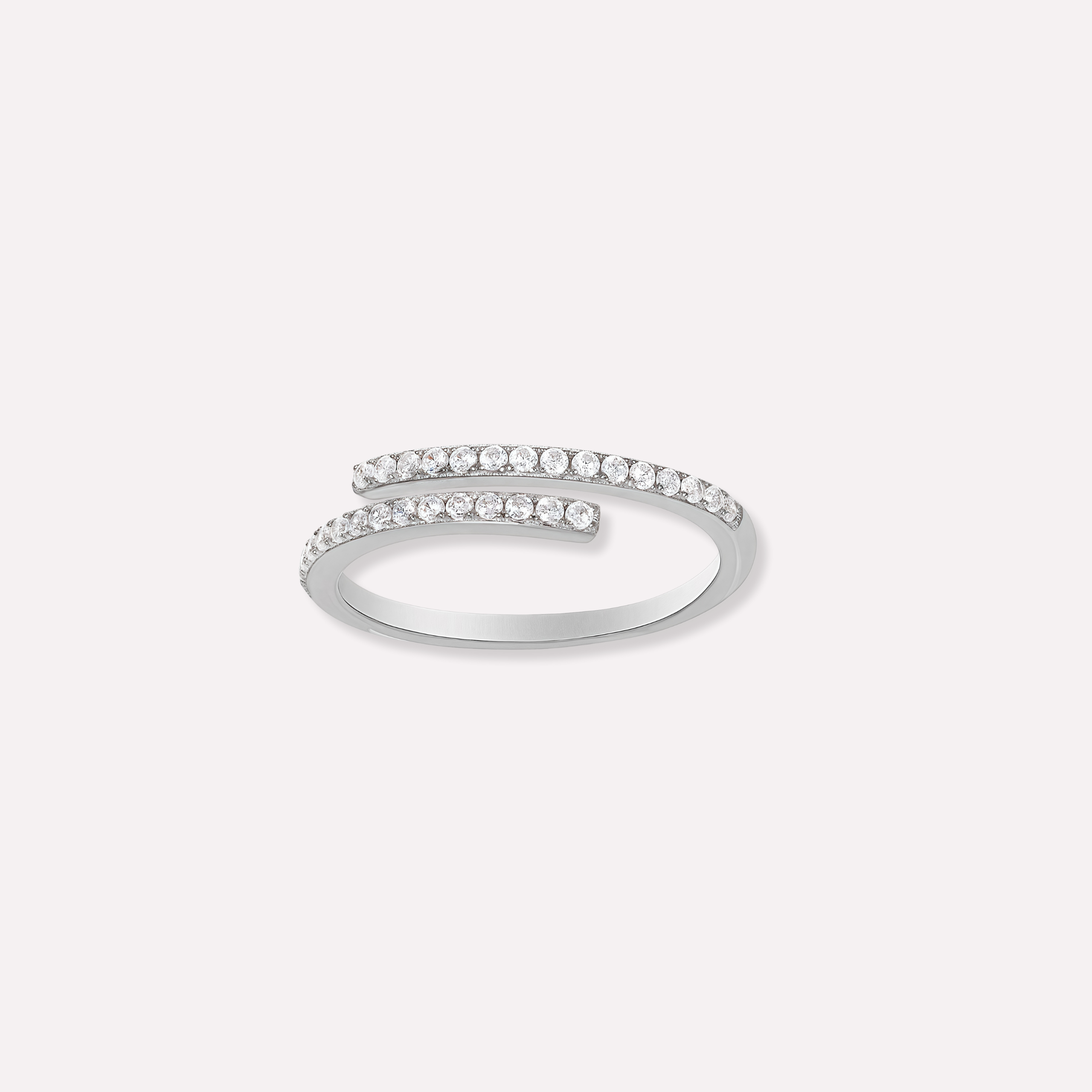 Pavé Open Ring