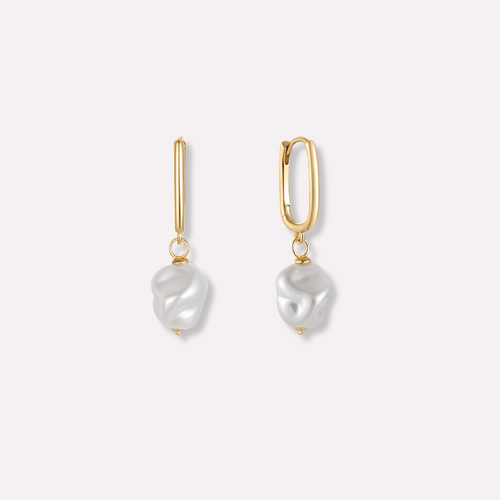 Baroque Pearl Drop Earrings