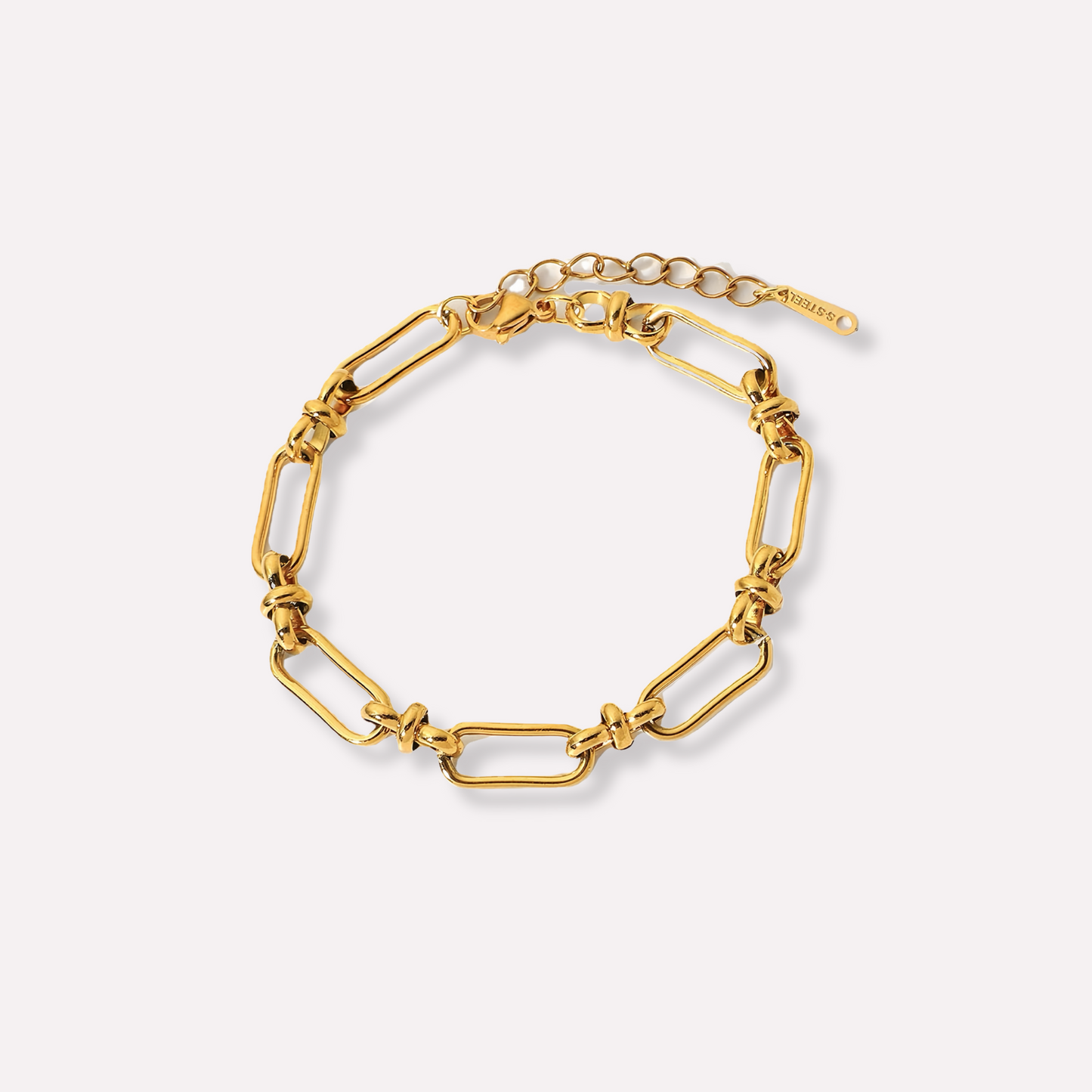 Interlocking Chain Bracelet