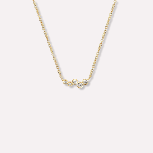 Dewdrop Cluster Necklace