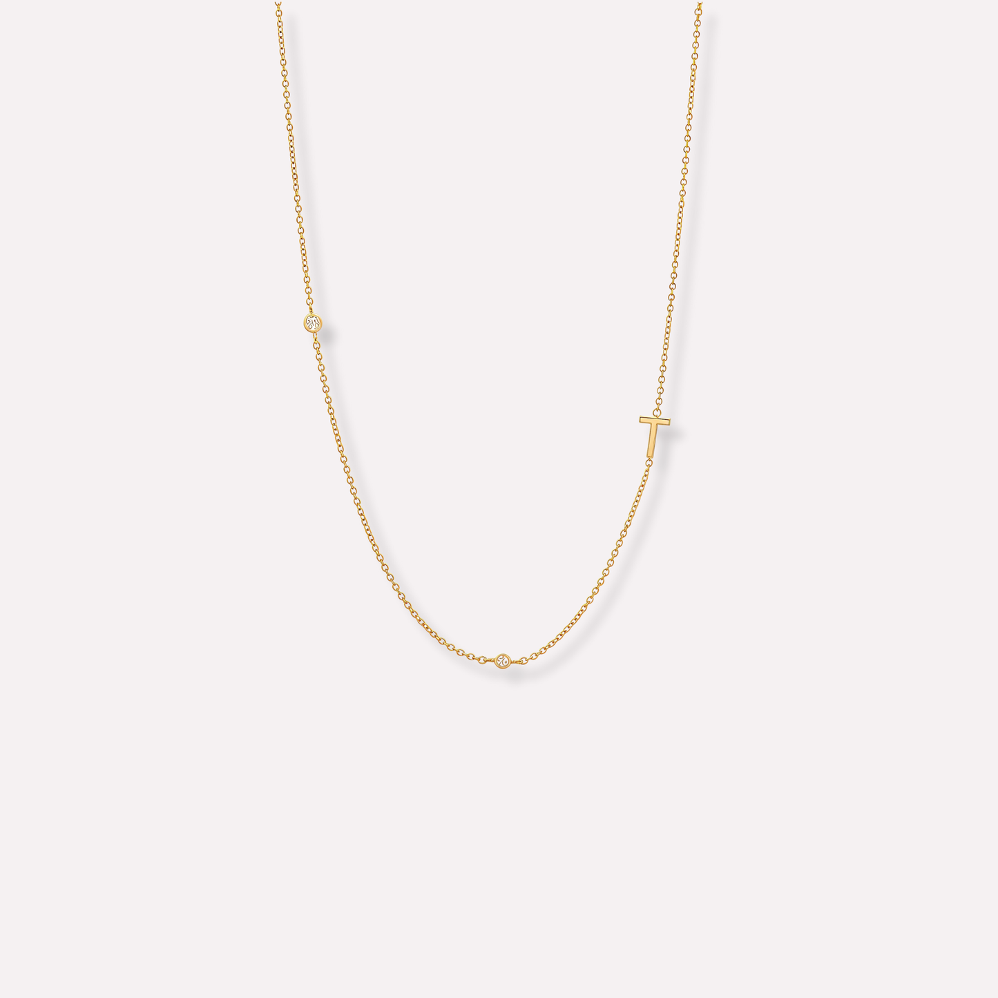 Letter Gemstone Choker