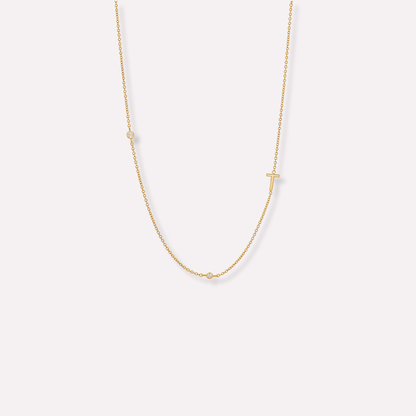 Letter Gemstone Choker