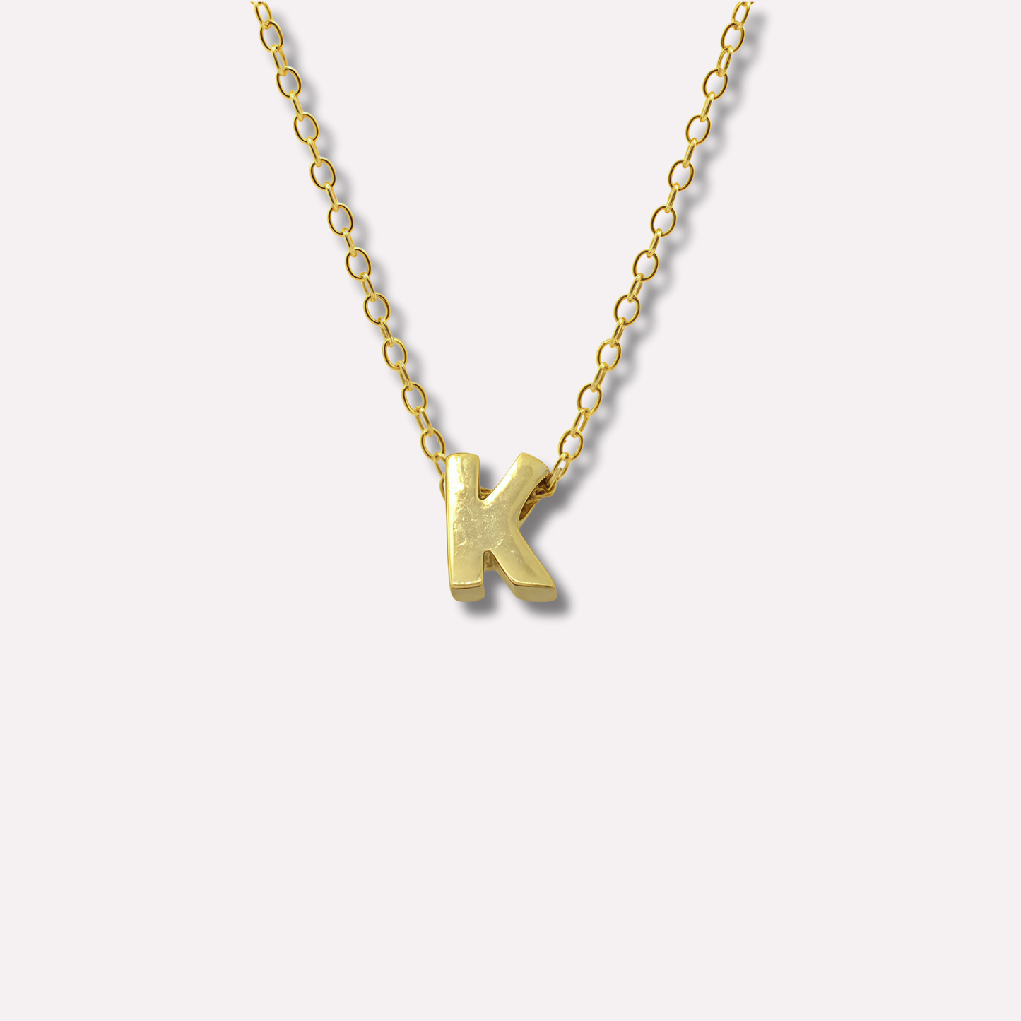 Bold Letter Necklace