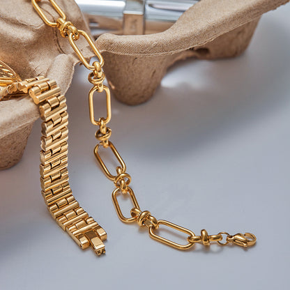 Interlocking Chain Bracelet