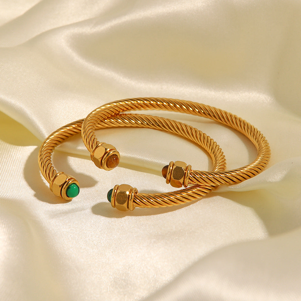 Twist Open Cuff Bracelet