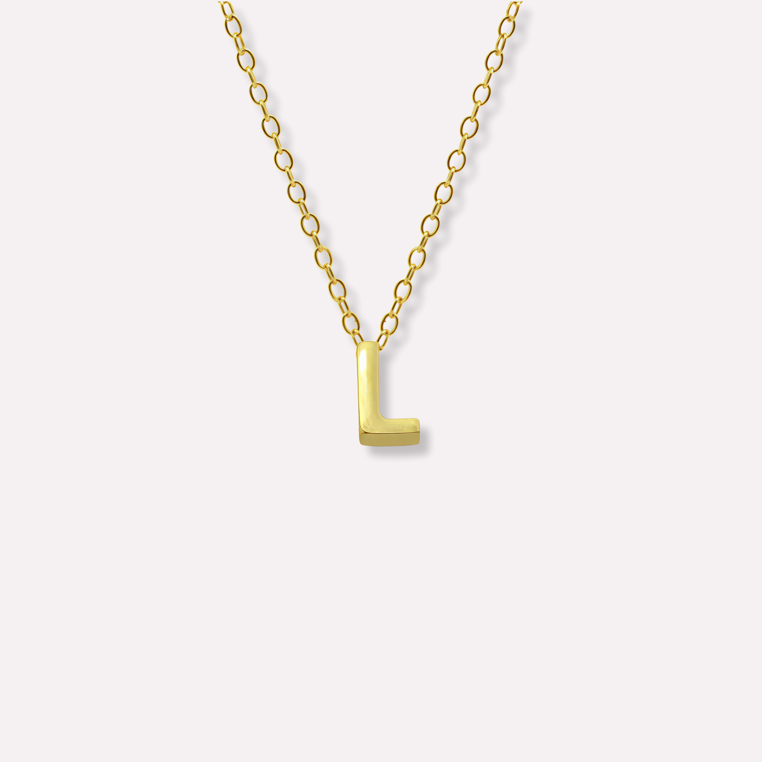 Bold Letter Necklace