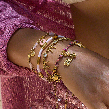 Bow Gemstone bracelet