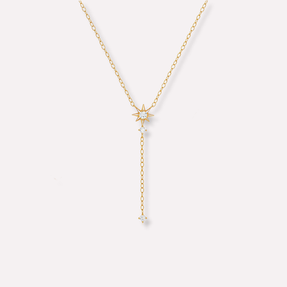 Sparkling Star Lariat Necklace