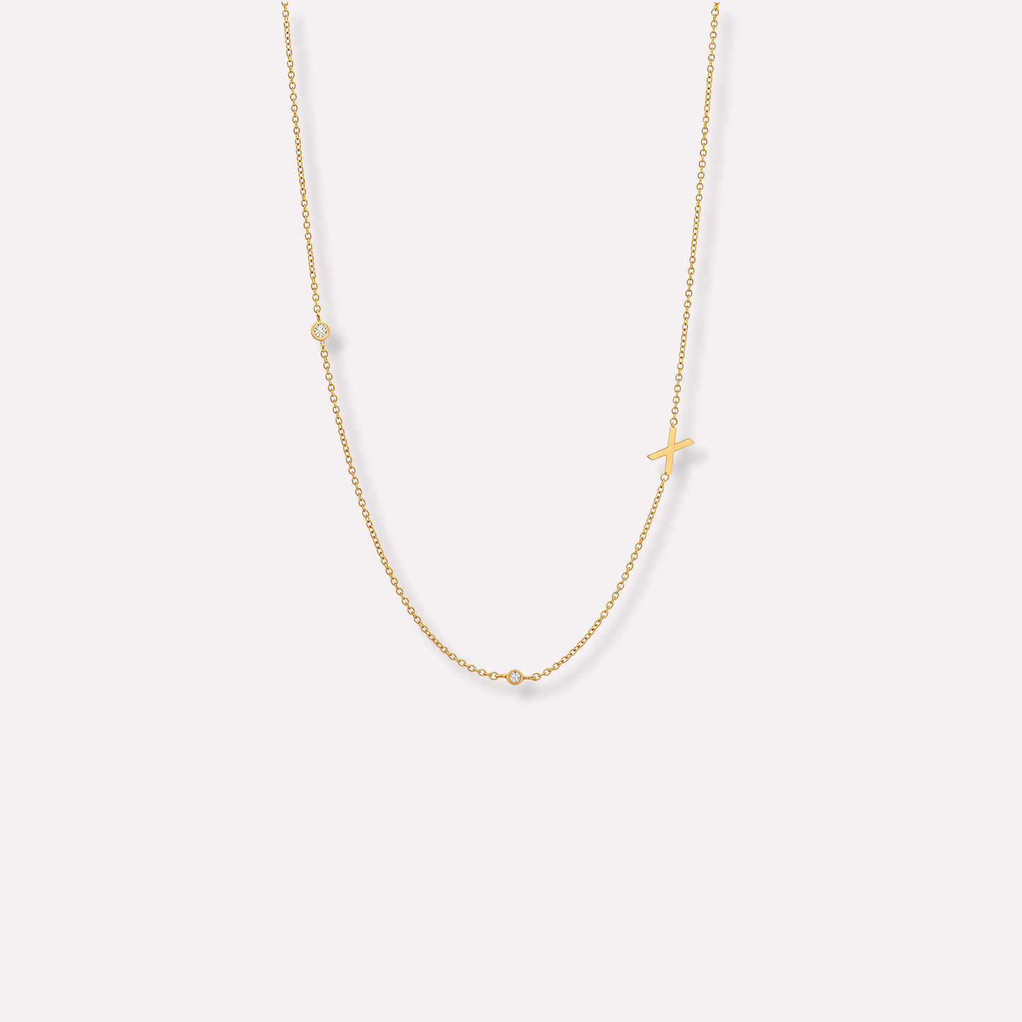 Letter Gemstone Choker