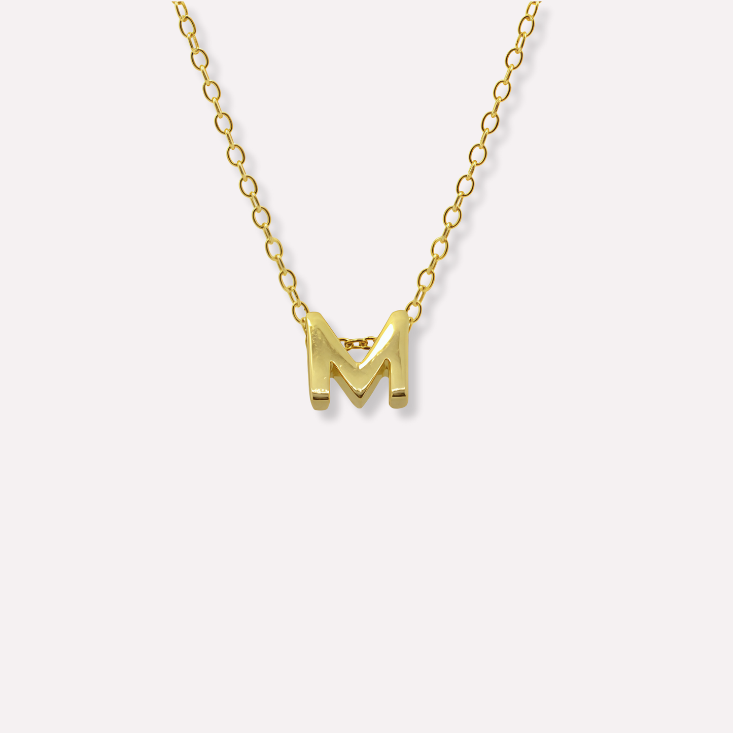 Bold Letter Necklace