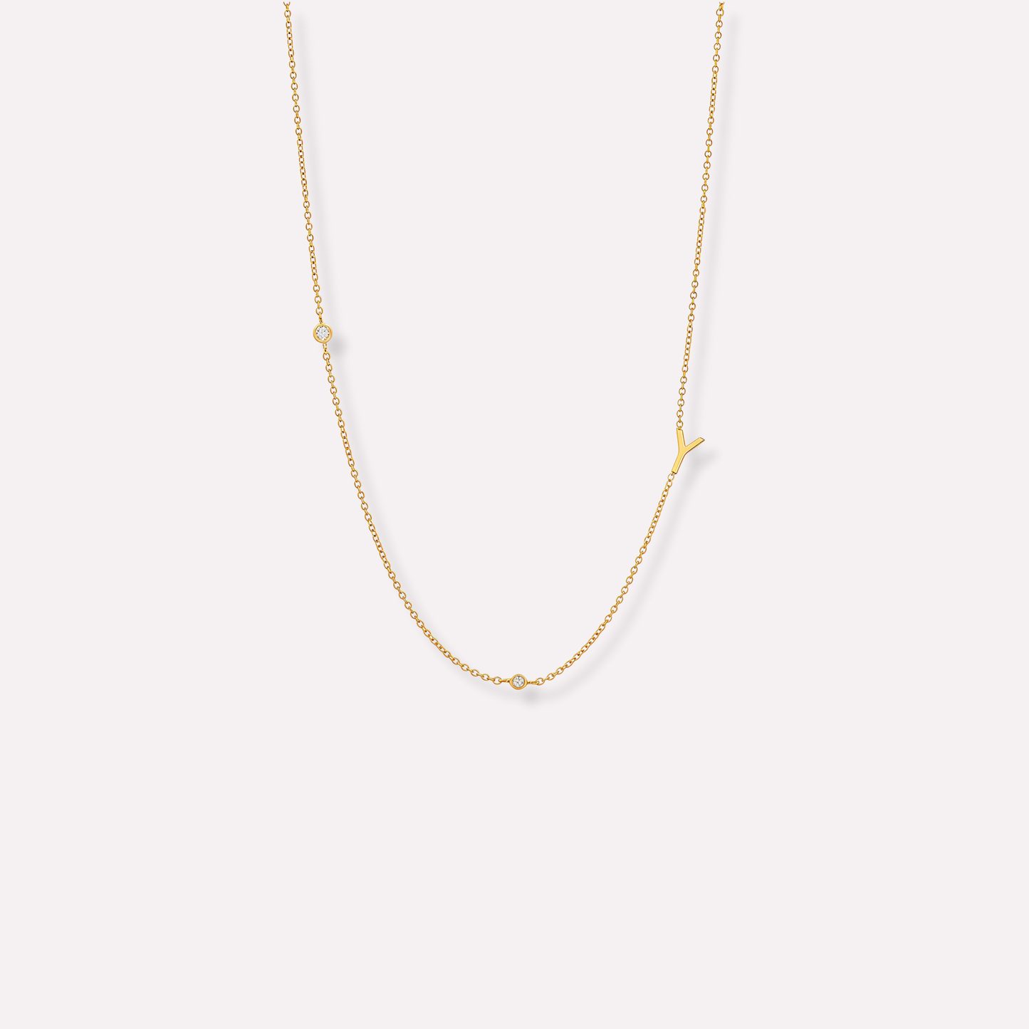 Letter Gemstone Choker