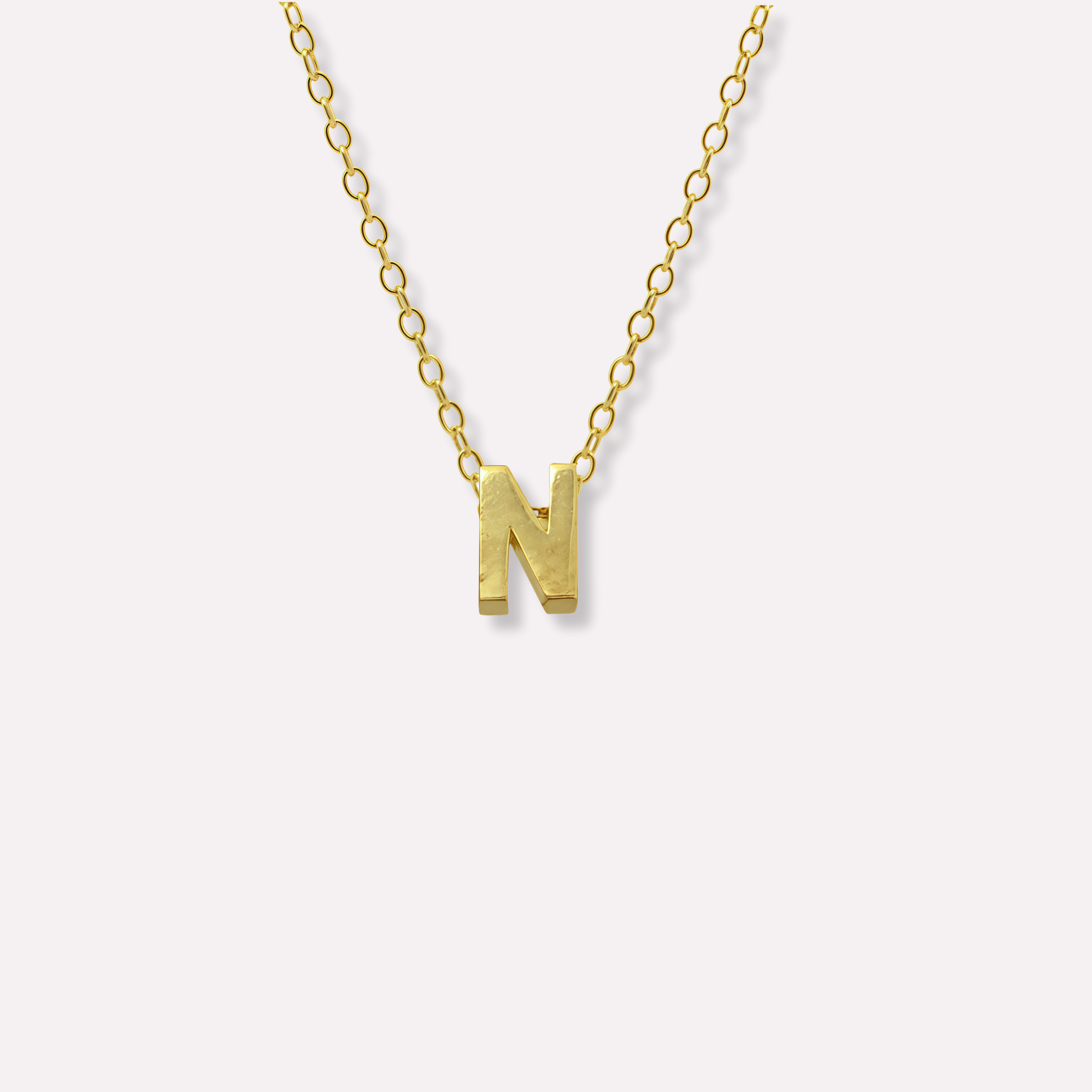 Bold Letter Necklace