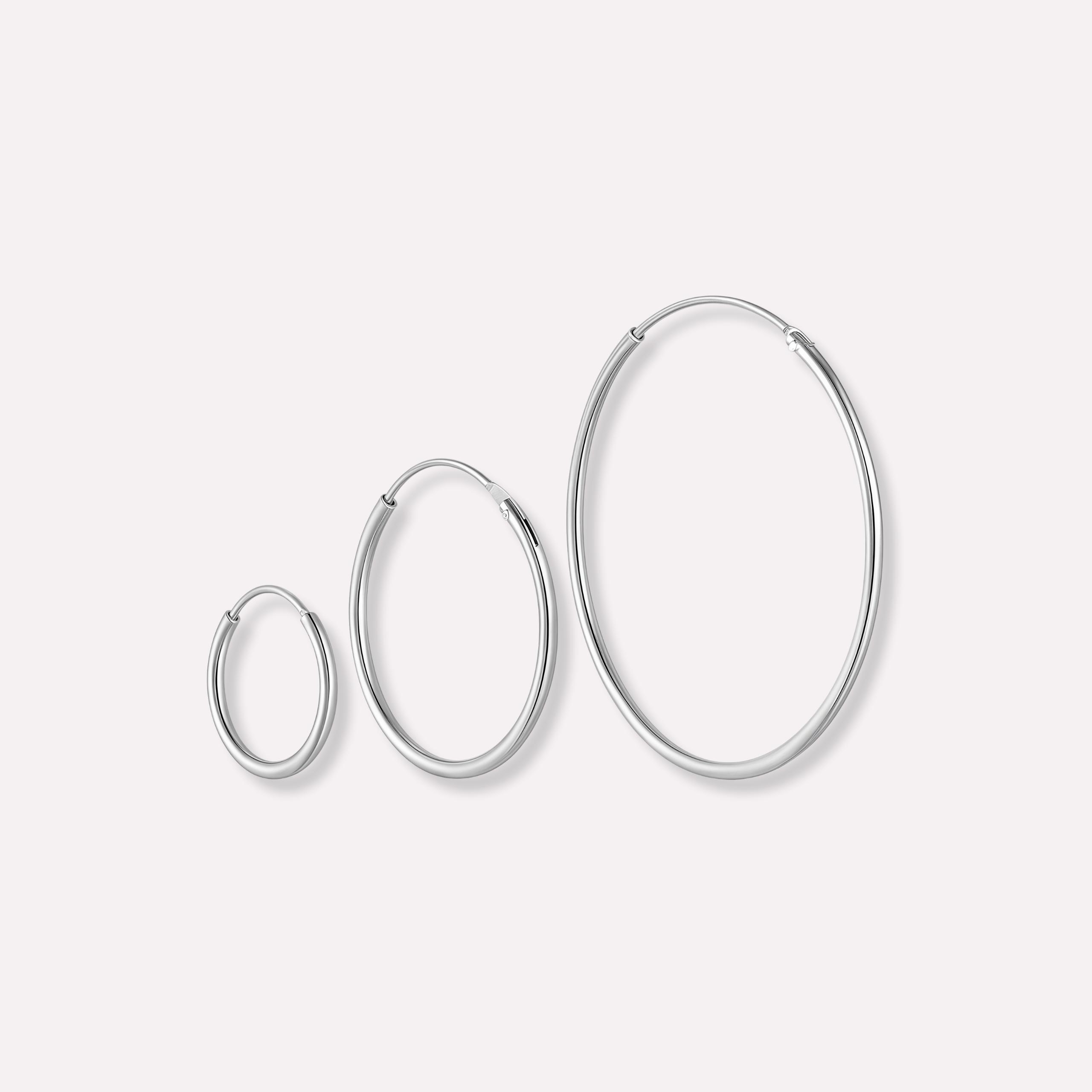 Tube Oversized Hoops Bundle(6 in total)