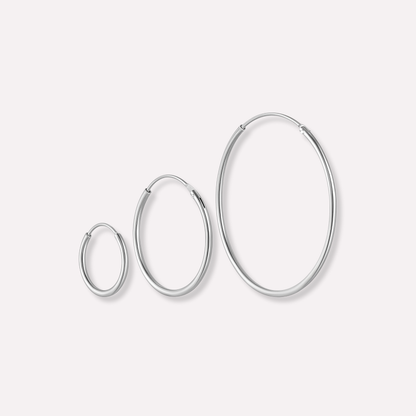 Tube Oversized Hoops Bundle(6 in total)