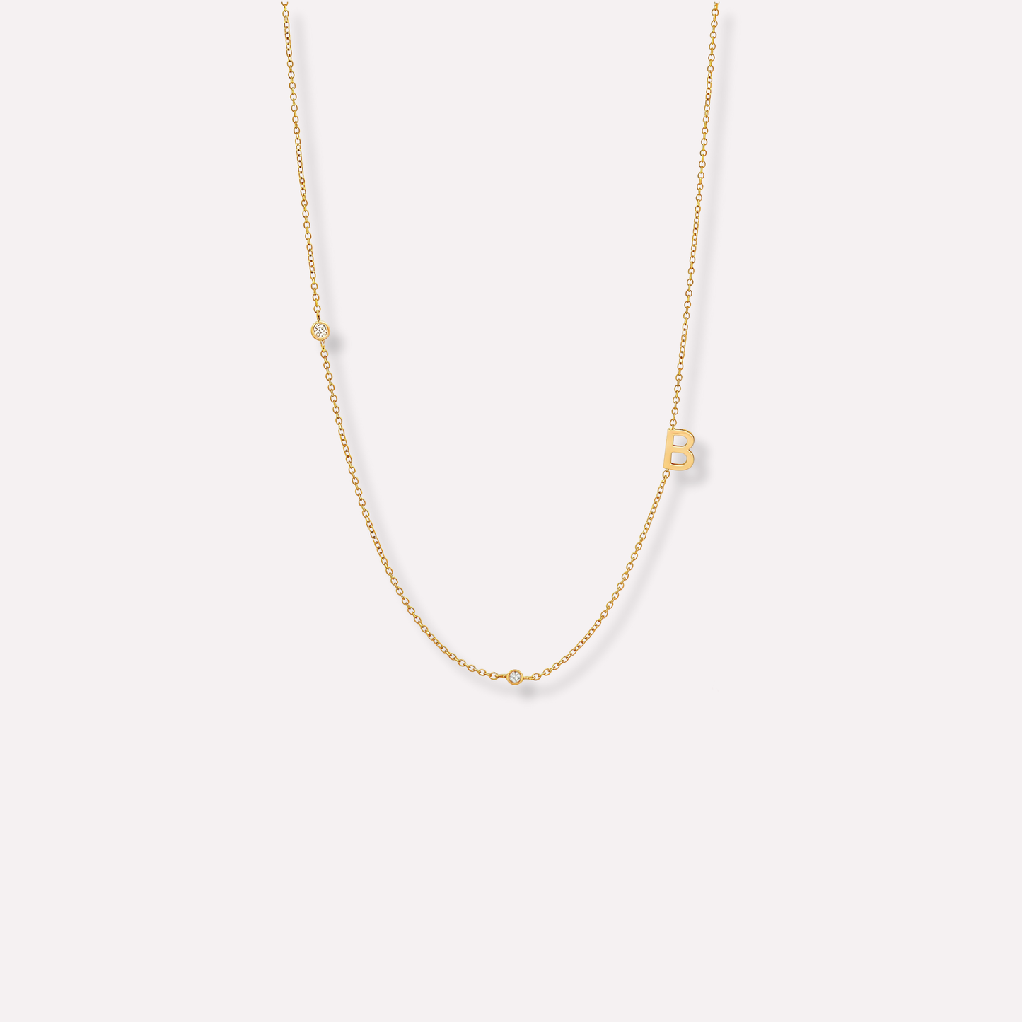 Letter Gemstone Choker