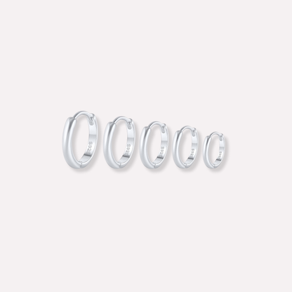 Tube Huggie Hoops