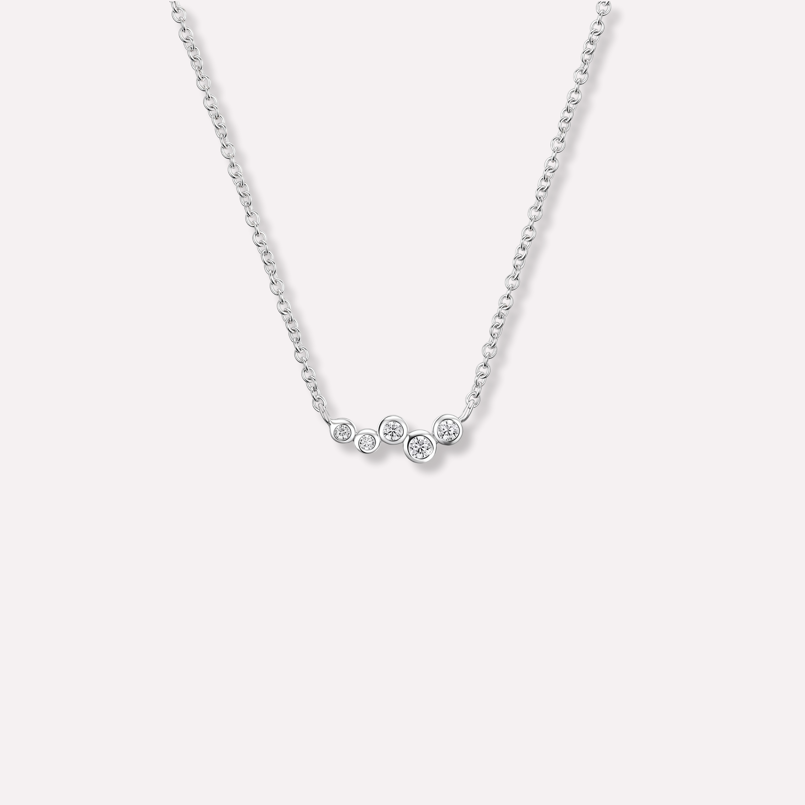 Dewdrop Cluster Necklace