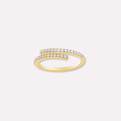 Pavé Open Ring